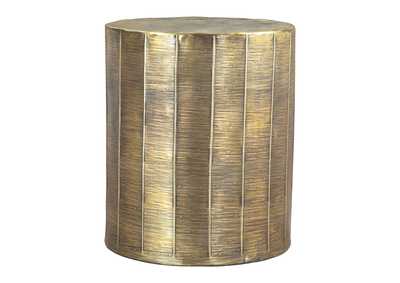 Image for Chris Side Table Antique Brass