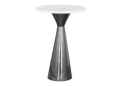 Image for Tim Side Table White & Black