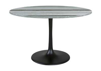 Image for Central City Dining Table Gray & Black