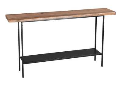 Image for Mezza Console Table Natural & Black