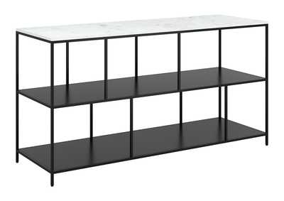 Image for Singularity Console Table White & Black