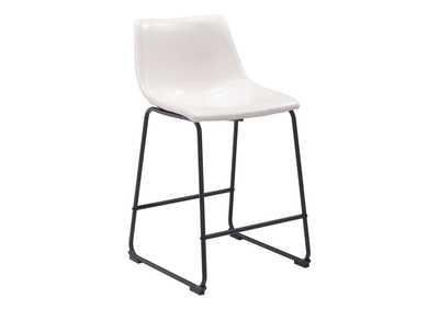 Image for Smart Counter Stool (Set Of 2) Distressed White