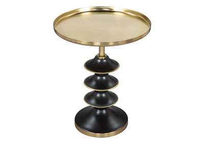 Image for Donahue Side Table Gold & Black