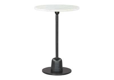 Image for Whammy Side Table White & Black