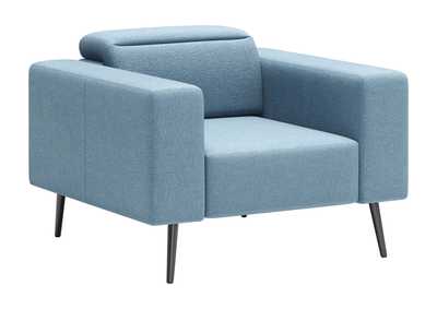 Image for Milan Arm Chair Blue