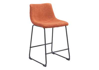 Image for Smart Counter Stool (Set Of 2) Burnt Orange