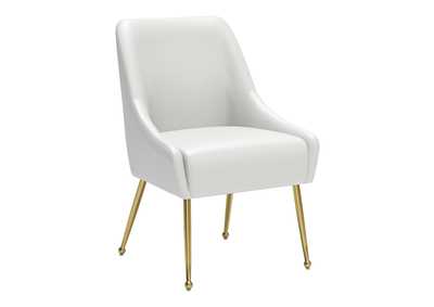 Image for Maxine Dining Chair White & Gold