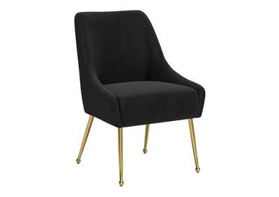 Image for Maxine Dining Chair Black & Gold