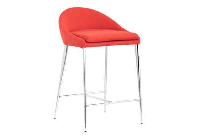 Image for Reykjavik Counter Stool (Set Of 2) Tangerine