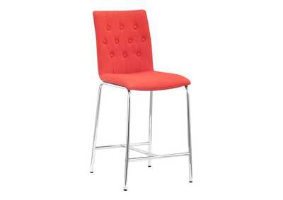 Image for Uppsala Counter Stool (Set Of 2) Tangerine