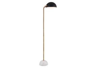 Image for Irving Floor Lamp Black & White