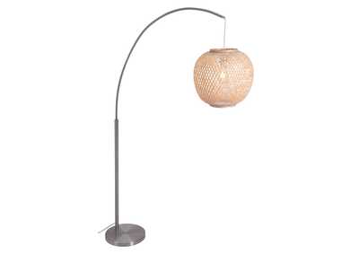 Image for Halzey Floor Lamp Natural