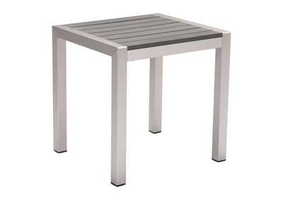 Image for Cosmopolitan Side Table Gray & Silver