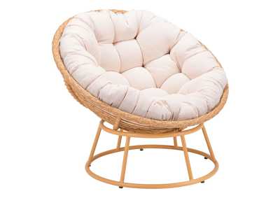 Image for Paz Accent Chair Beige & Natural