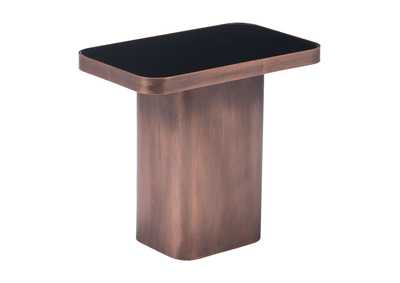 Image for Marcos Side Table Black & Antique Bronze